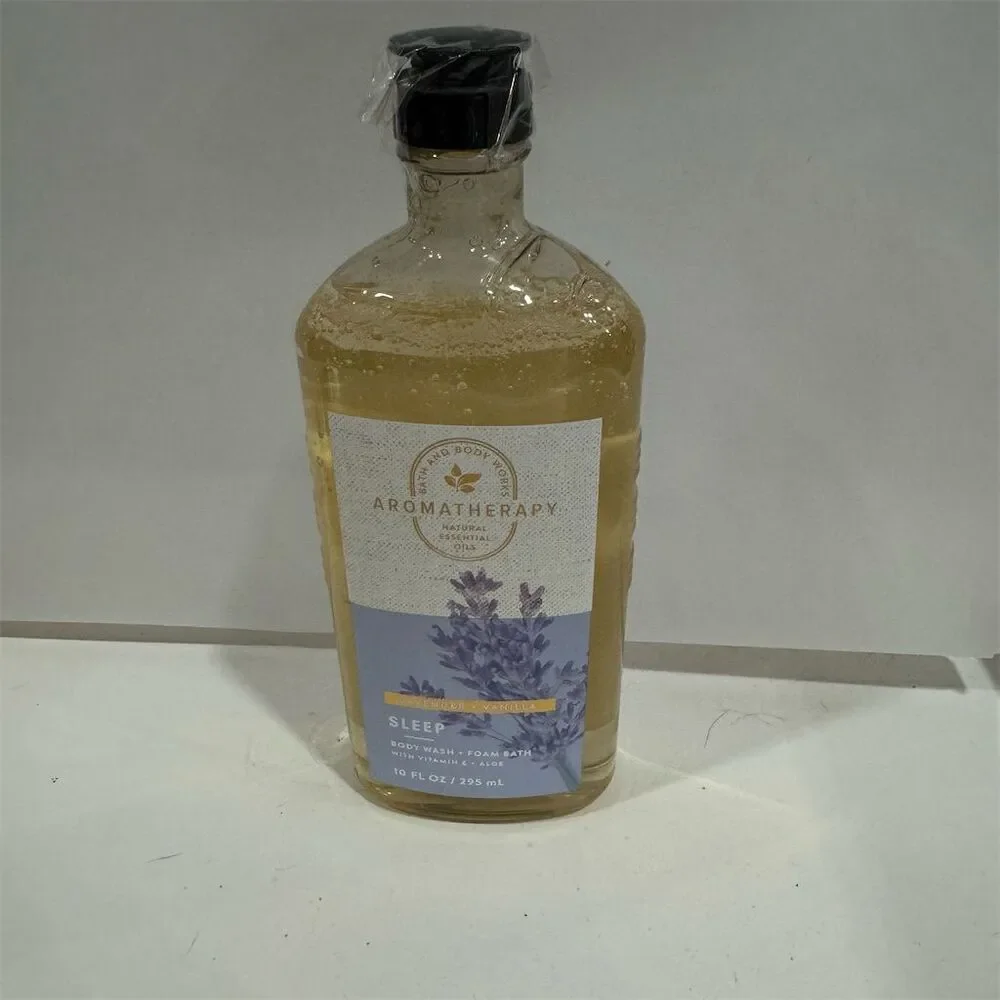 Bath & Body Works Lavender Vanilla Aromatherapy Body Wash 10 oz